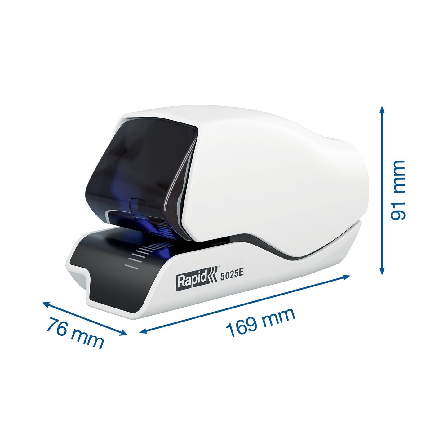 Rapid Supreme elektrische nietmachine 5025e, 25 vel, wit - 3