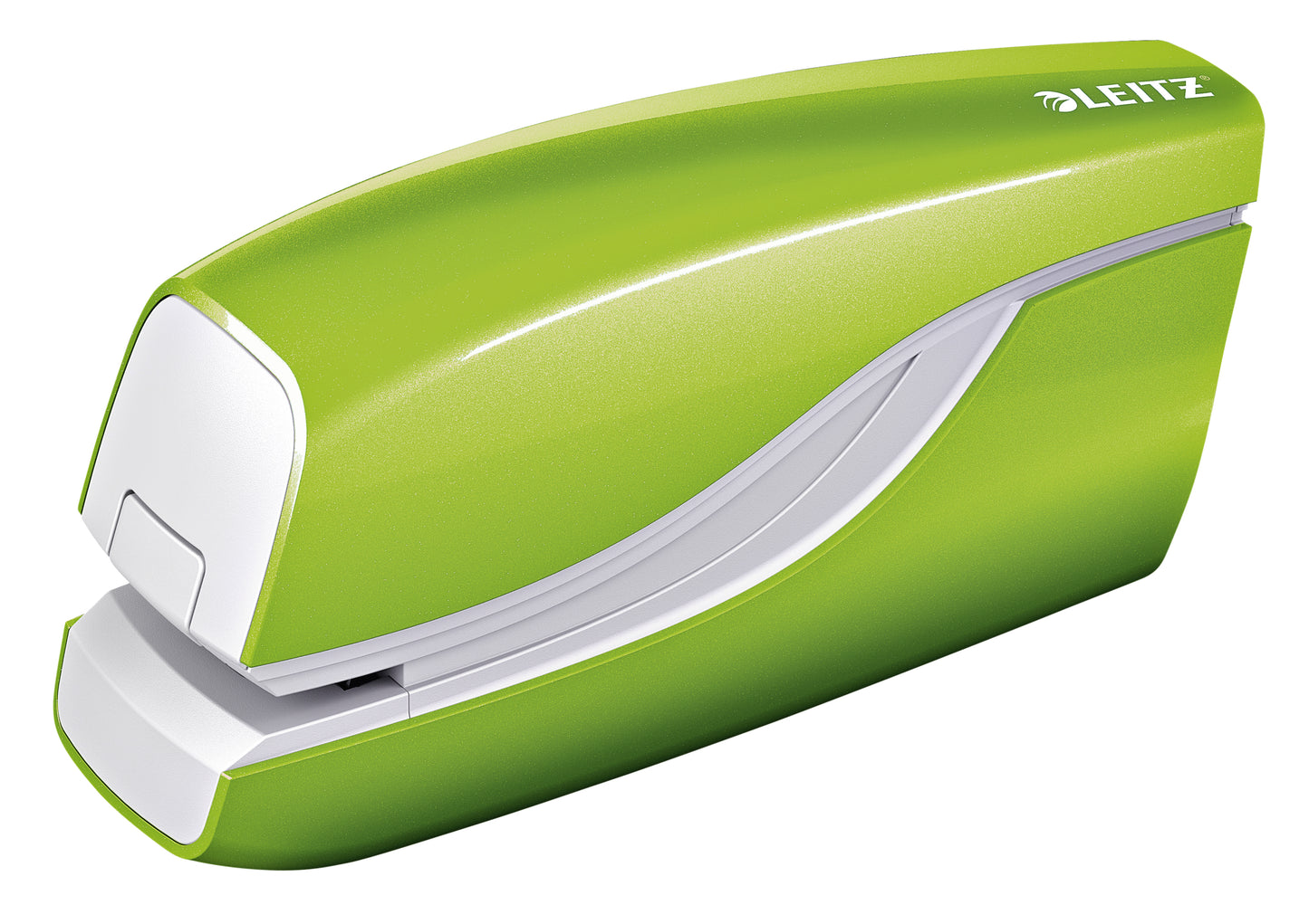 Elektrische contactloze nietmachine Leitz NeXXt WOW voor 10 vel, Groen