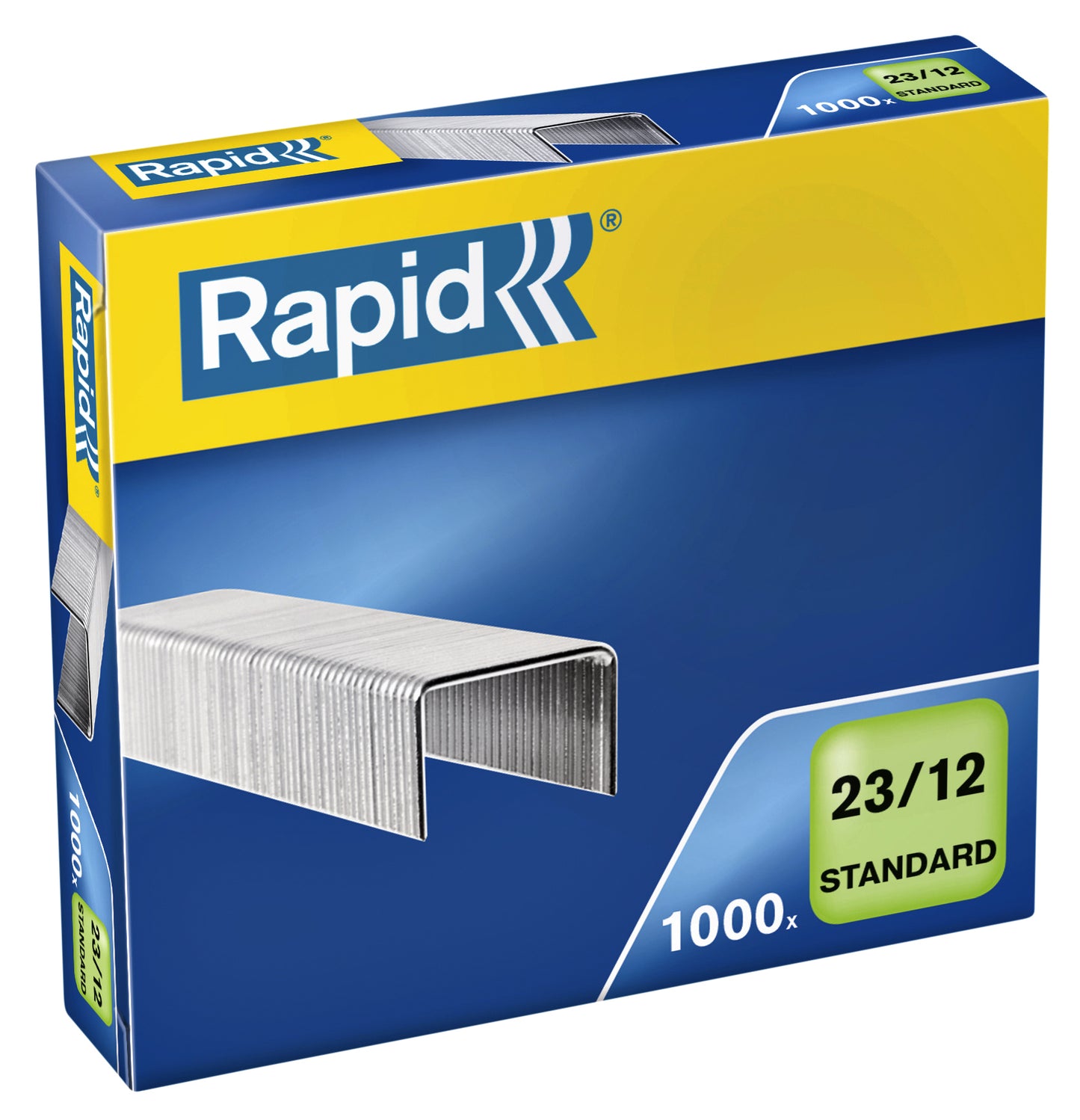 Rapid nietjes 23/12 gegalvaniseerd standaard 1000 stuks