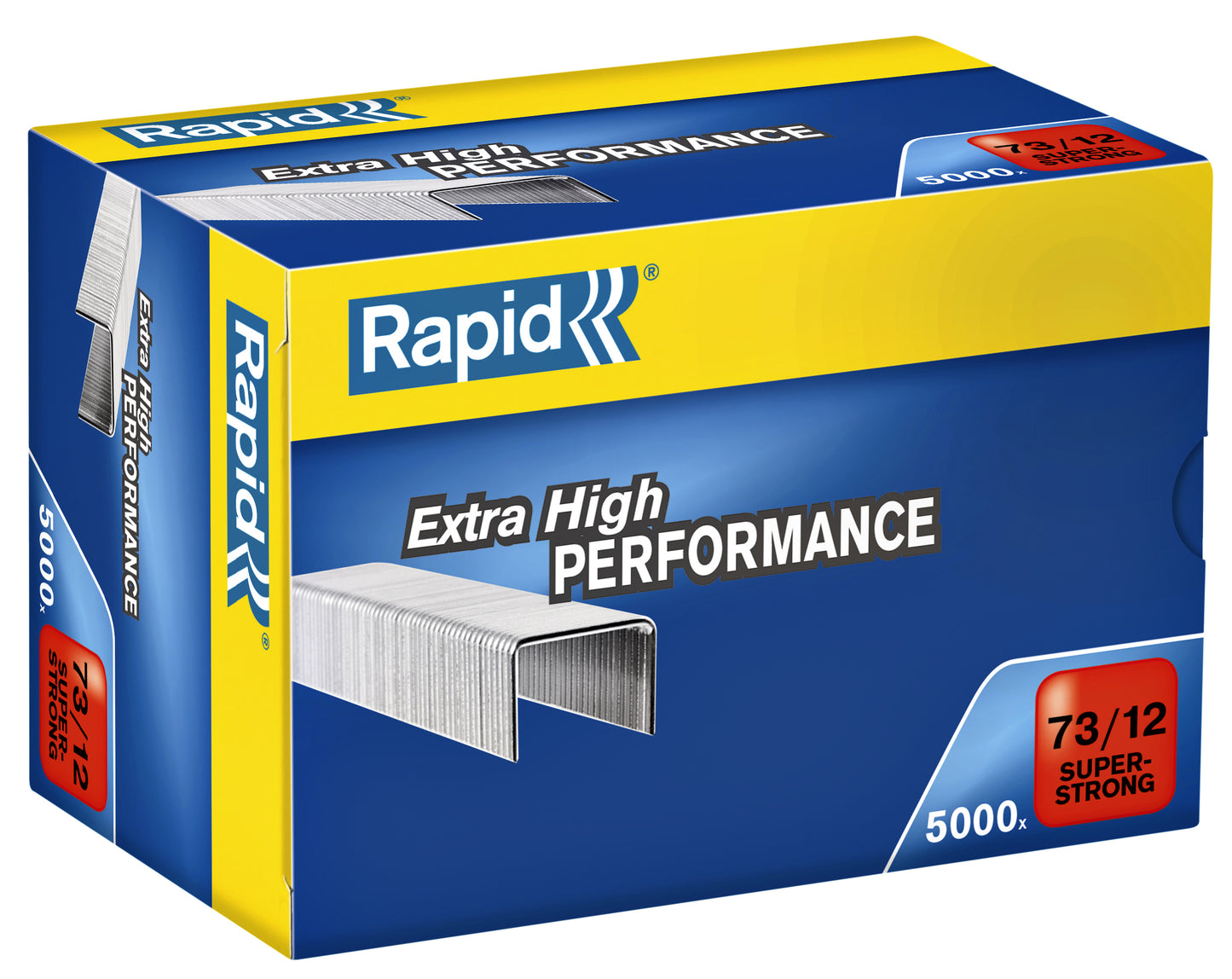 Rapid 73/12 gegalvaniseerde supersterke nietjes, 5.000 stuks