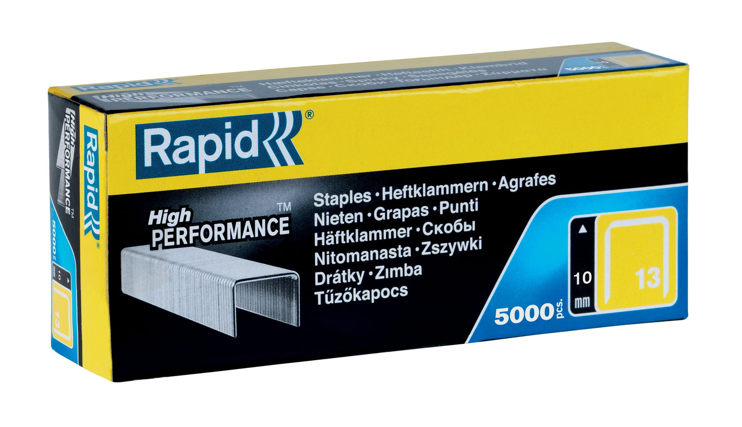 Rapid 13/10 gegalvaniseerde nietjes 5.000 stuks - 2