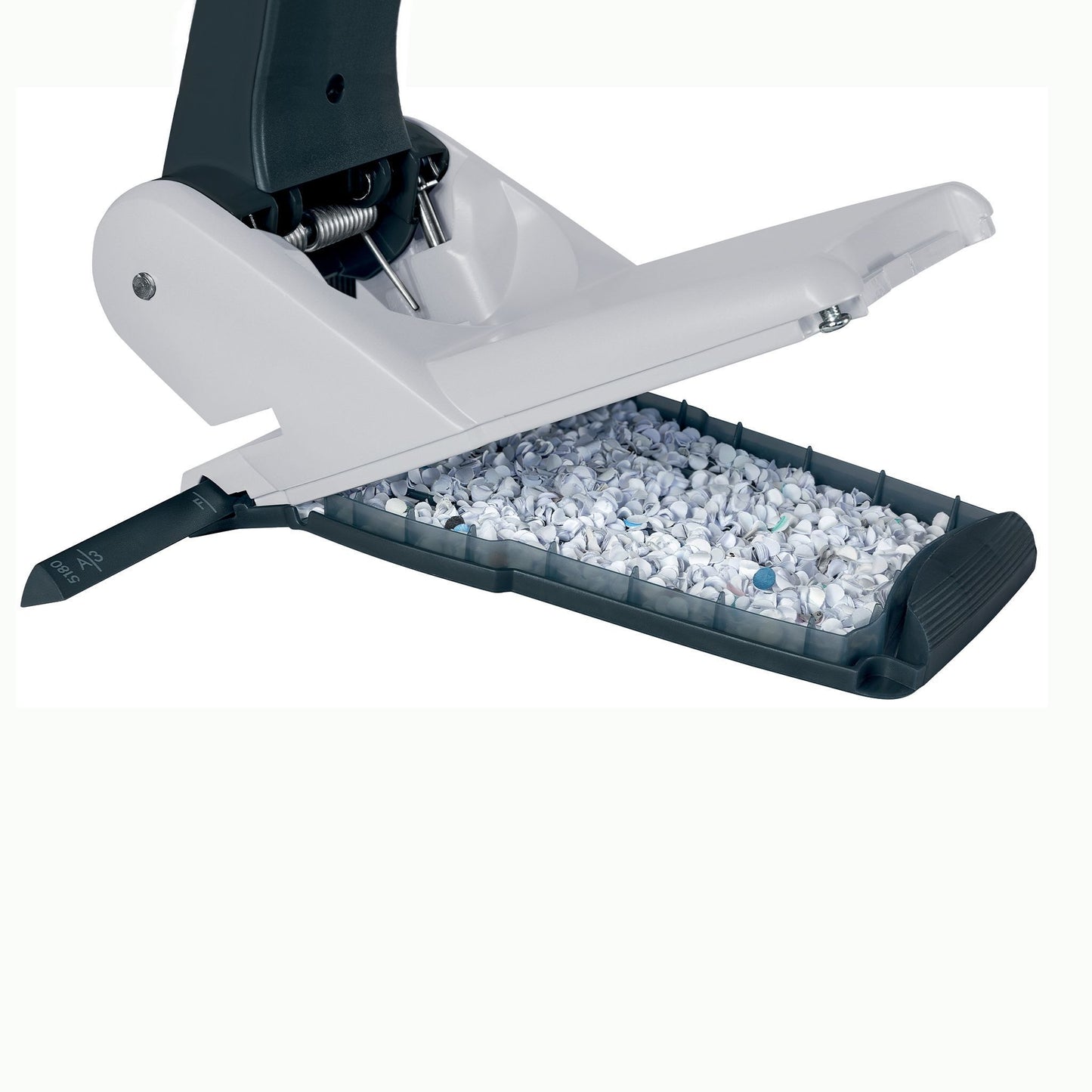 Perforator Leitz 5180 Heavy Duty 65 vel, zilver - 2