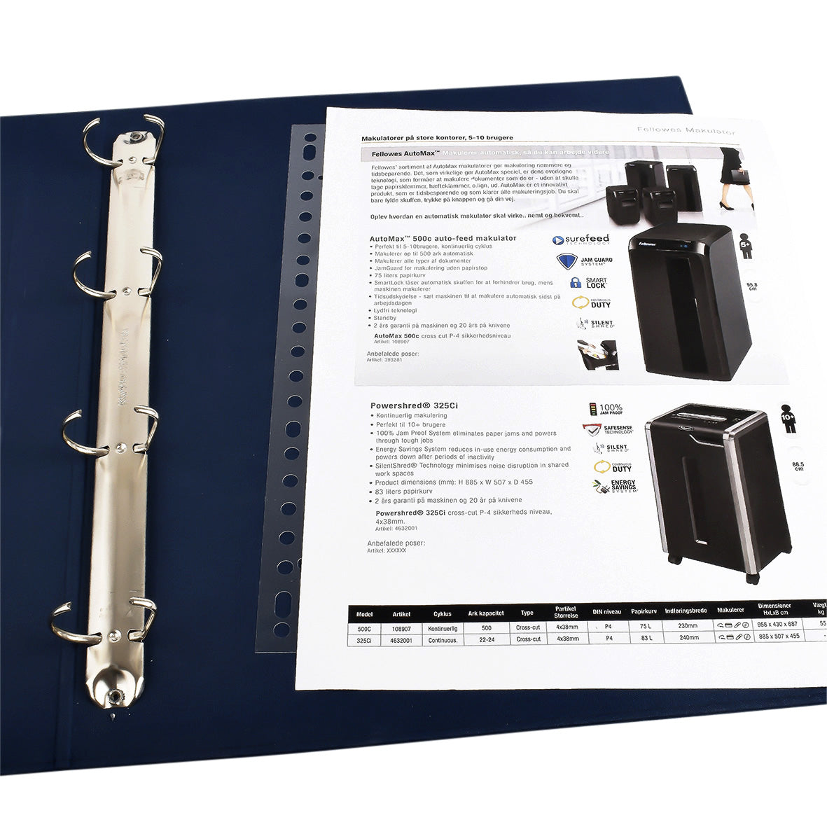 Zelfklevende Filestrip Djois Filestrip universeel 271mm 23-rings - 2