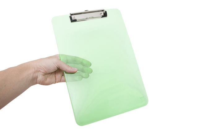 Klembord Maul A4 Transparant Neon Groen - 3