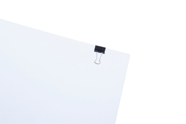 Papierklem MAUL 213 foldback 16mm zwart met grote capaciteit - 3