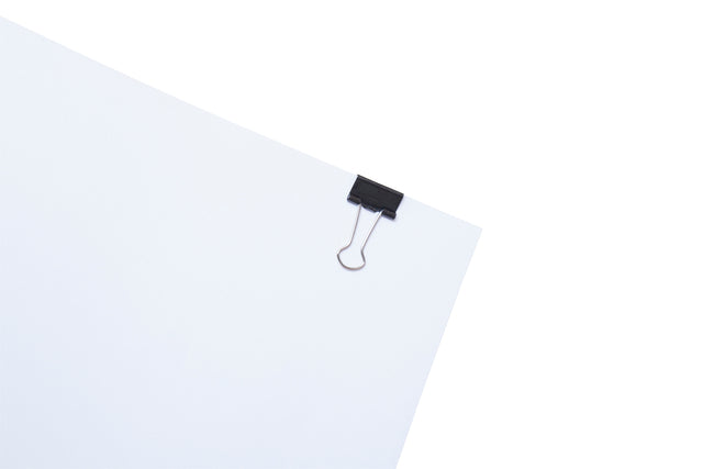 Papierklem MAUL 213 foldback 19mm zwart met grote capaciteit - 3