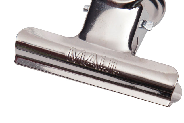 Papierklem MAUL Bulldog 50mm met metalen veer - 2