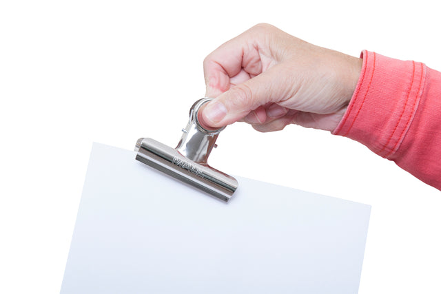 Papierklem MAUL Bulldog 70mm met metalen veer - 6