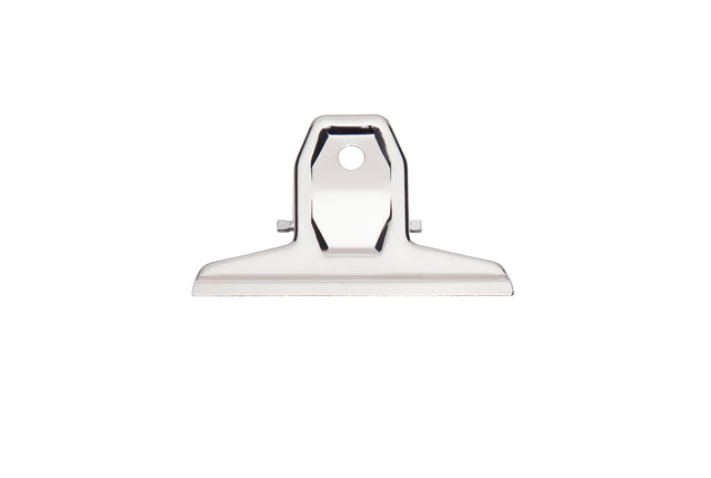 Papierklem MAUL Pro 75mm nikkel met grote klemwijdte