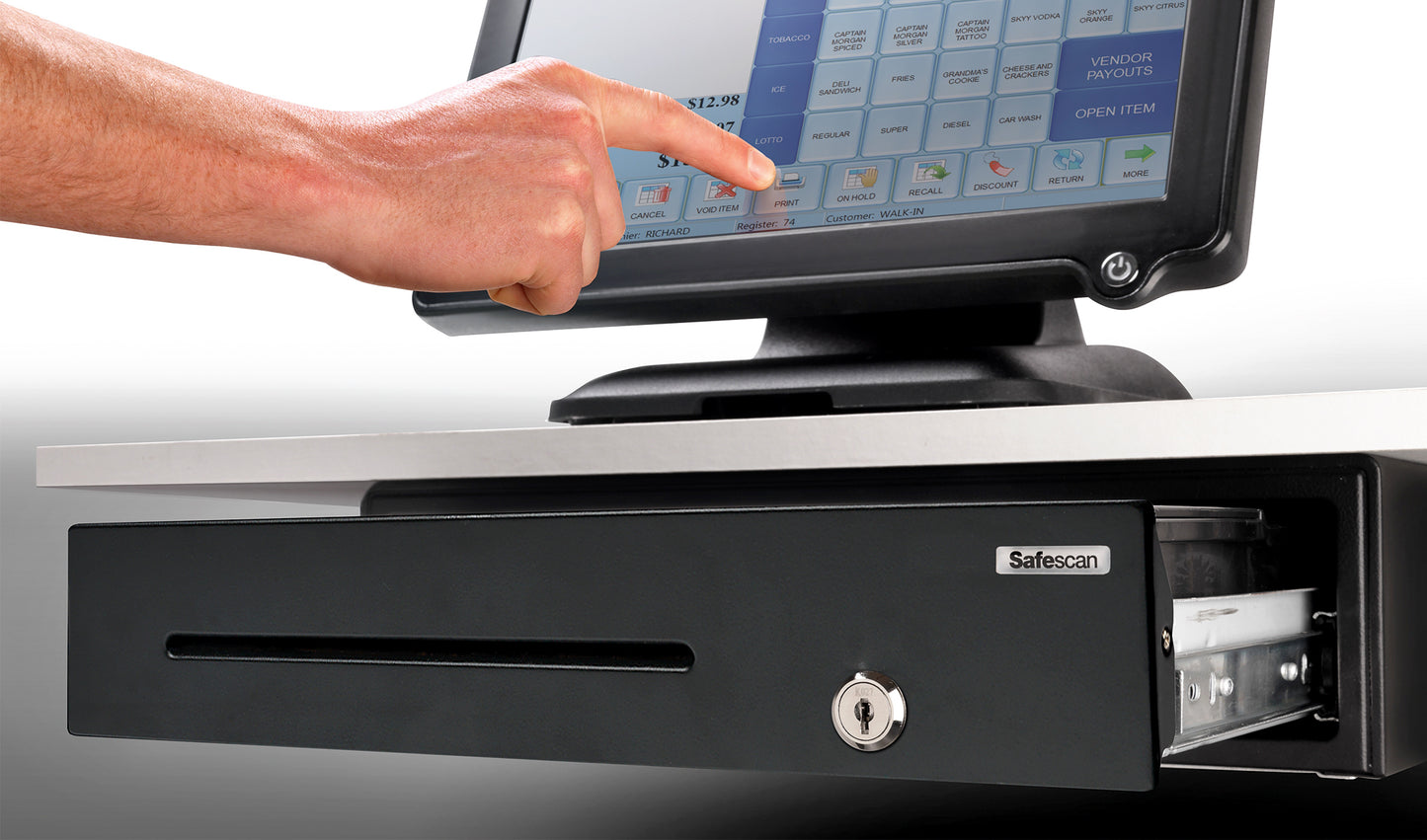 Safescan LD-3336 Zwarte Geldkist - 5