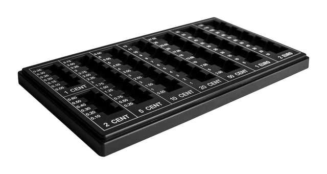 Muntinzetbak Pavo 330x183x20 mm Zwart met schaalverdeling - 2