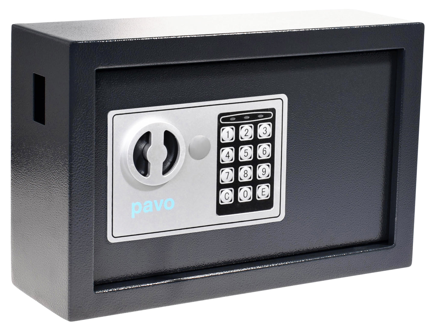Pavo Security Sleutelkast met 20 Haken en Elektronisch Combinatieslot, Donkergrijs