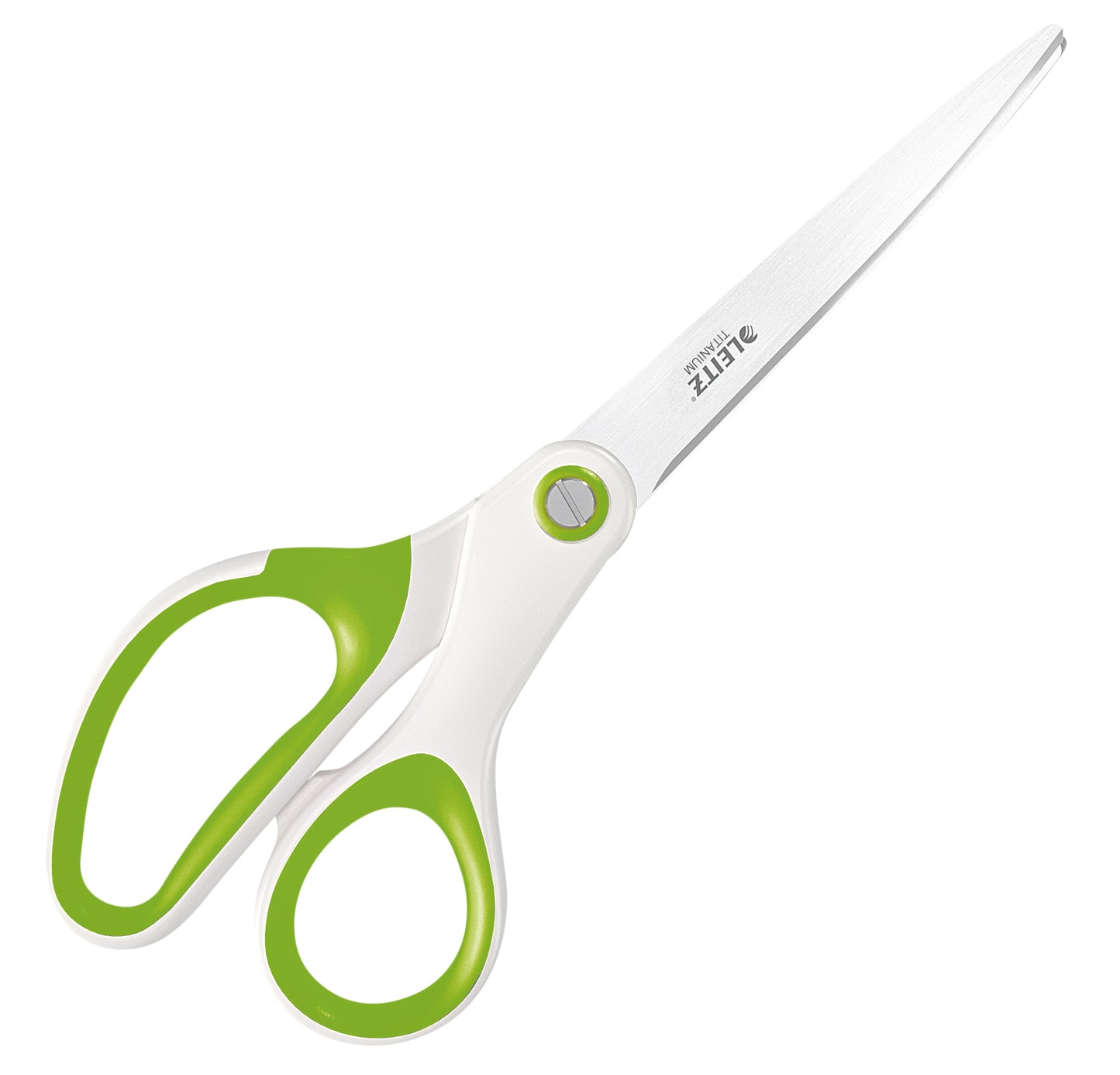 Leitz WOW Titanium 205mm schaar in groen met Duitse kwaliteit