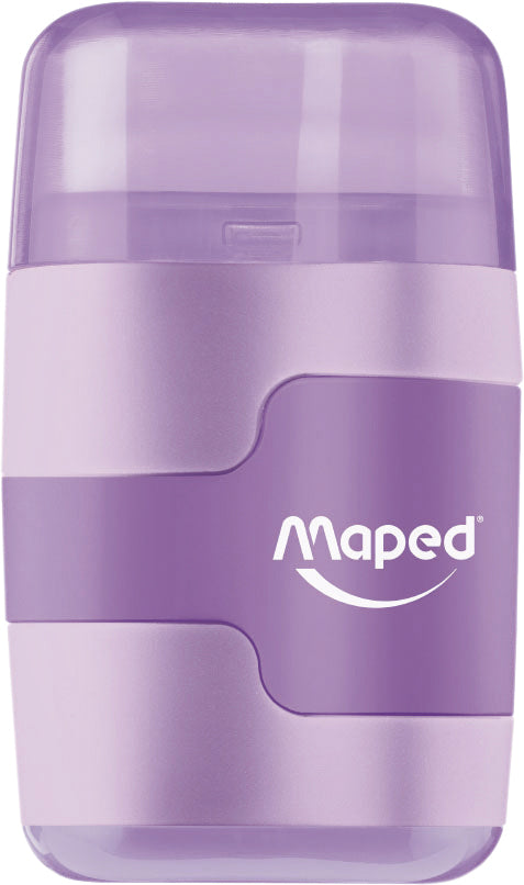 Maped Connect 20 Stuks Pastel Slijper en Gum in Eén - 6