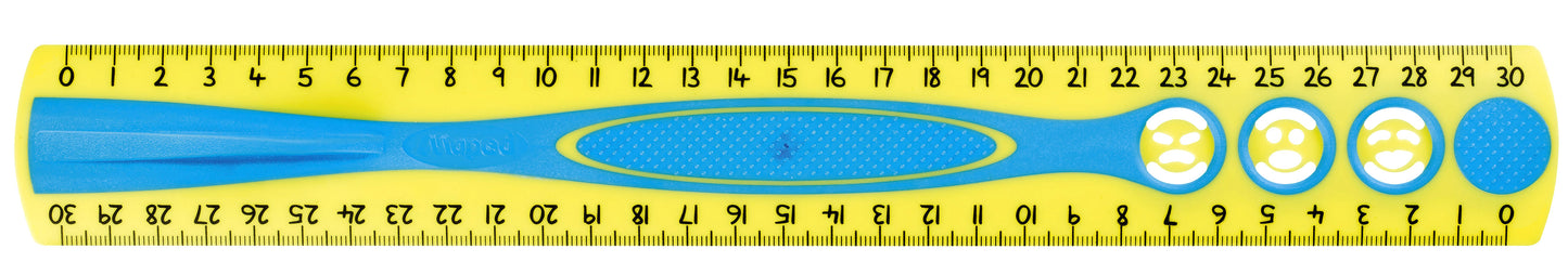 Maped Kidy'grip 30cm Kinderliniaal met grote cijfers en anti-slip