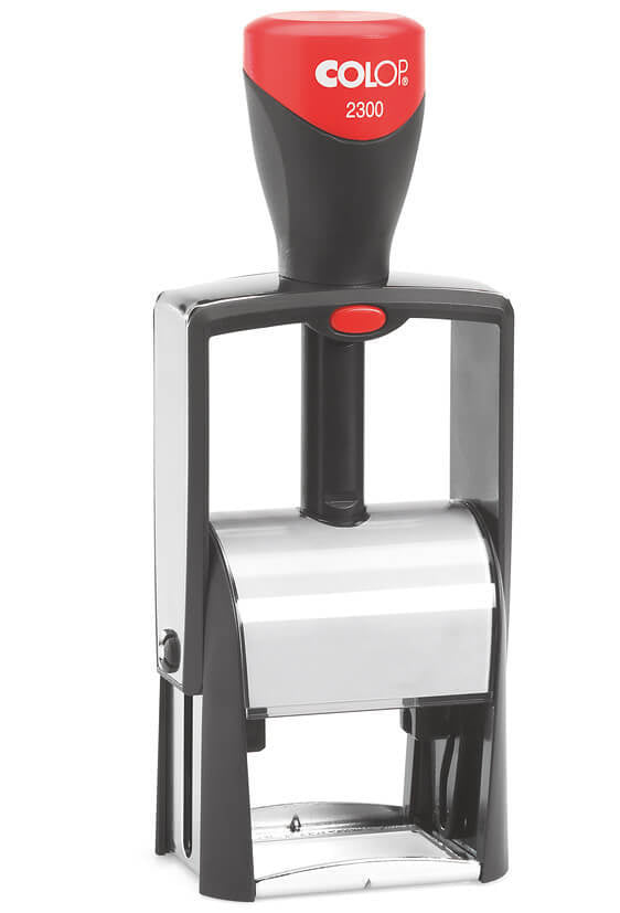 Zelfinktende tekststempel Colop 2300 Persoonlijk 44x29mm