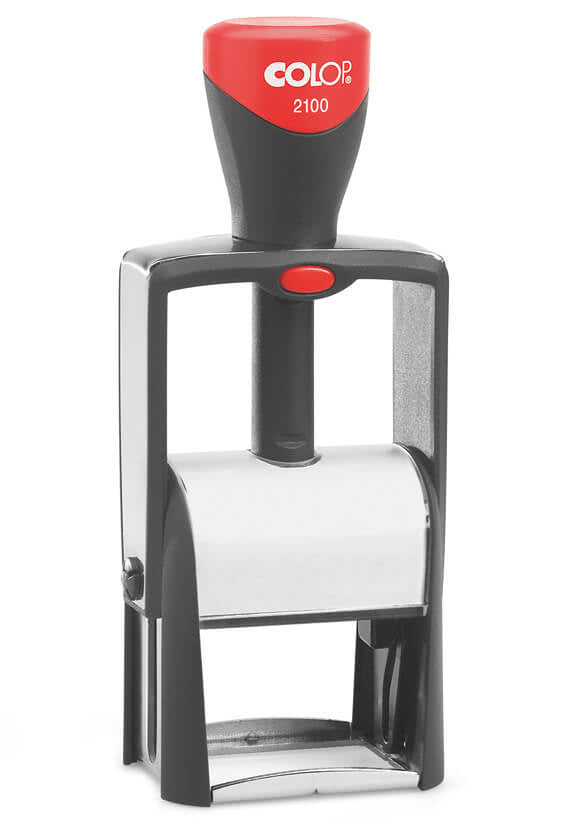 Zelfinktende tekststempel Colop 2100 Persoonlijk 41x24mm