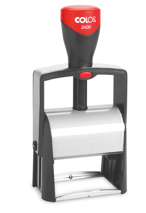 Colop 2400 Classic zelfinktende tuimelstempel 58x27mm