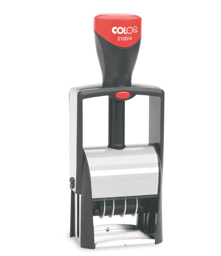 Colop 2100 Classic zelfinktend datumaandstempel 4mm zwart