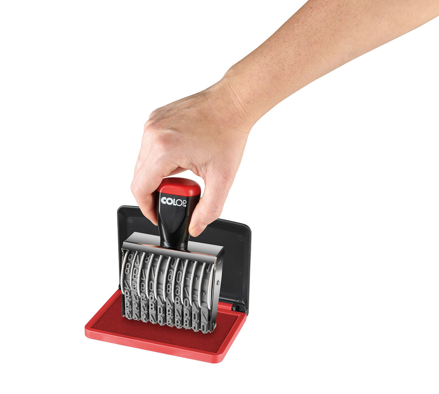 Colop Micro inktkussen 11x7cm rood voor stempels - 3