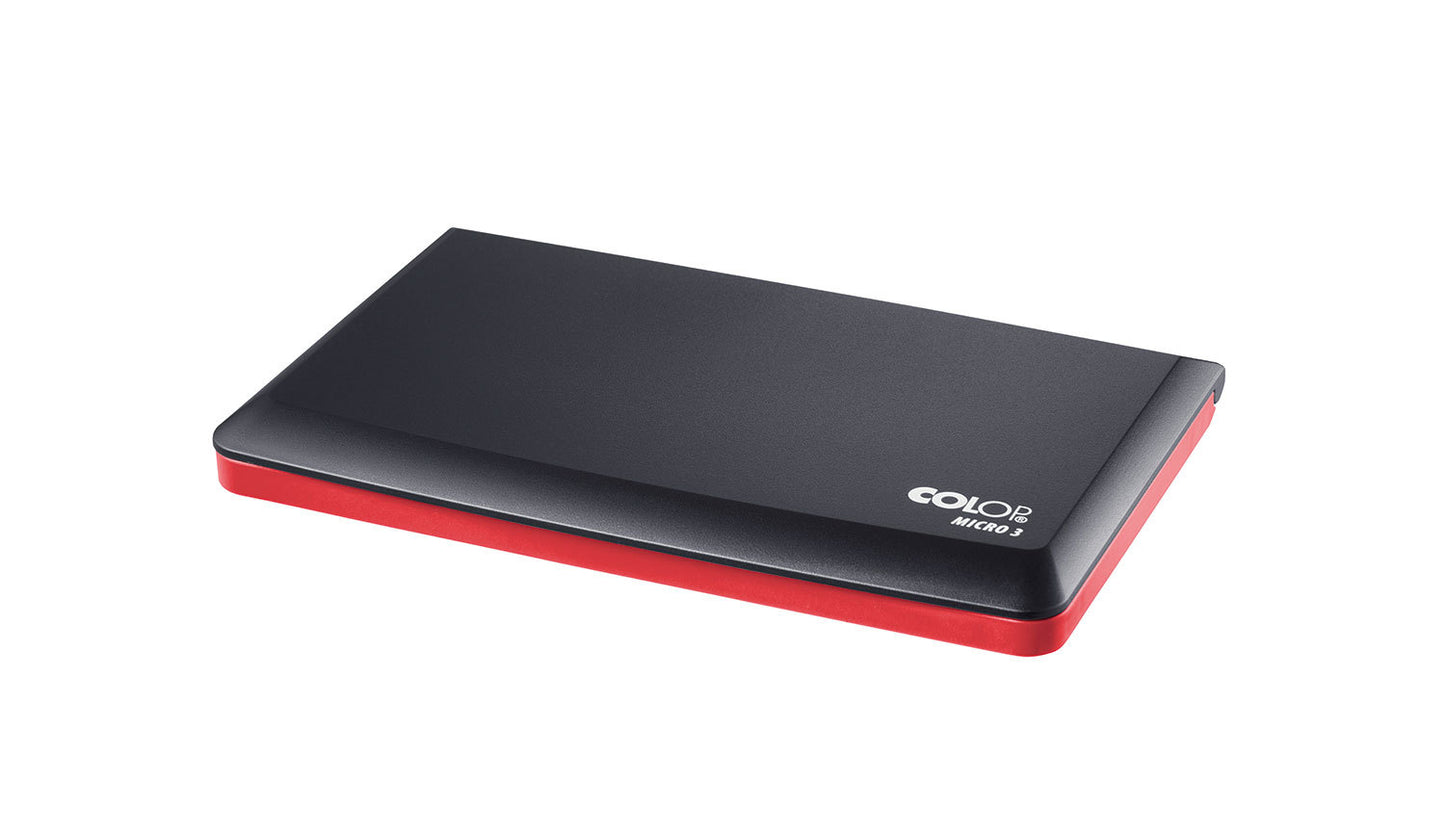 Inktkussen Colop Micro 3 16x9cm rood - 2