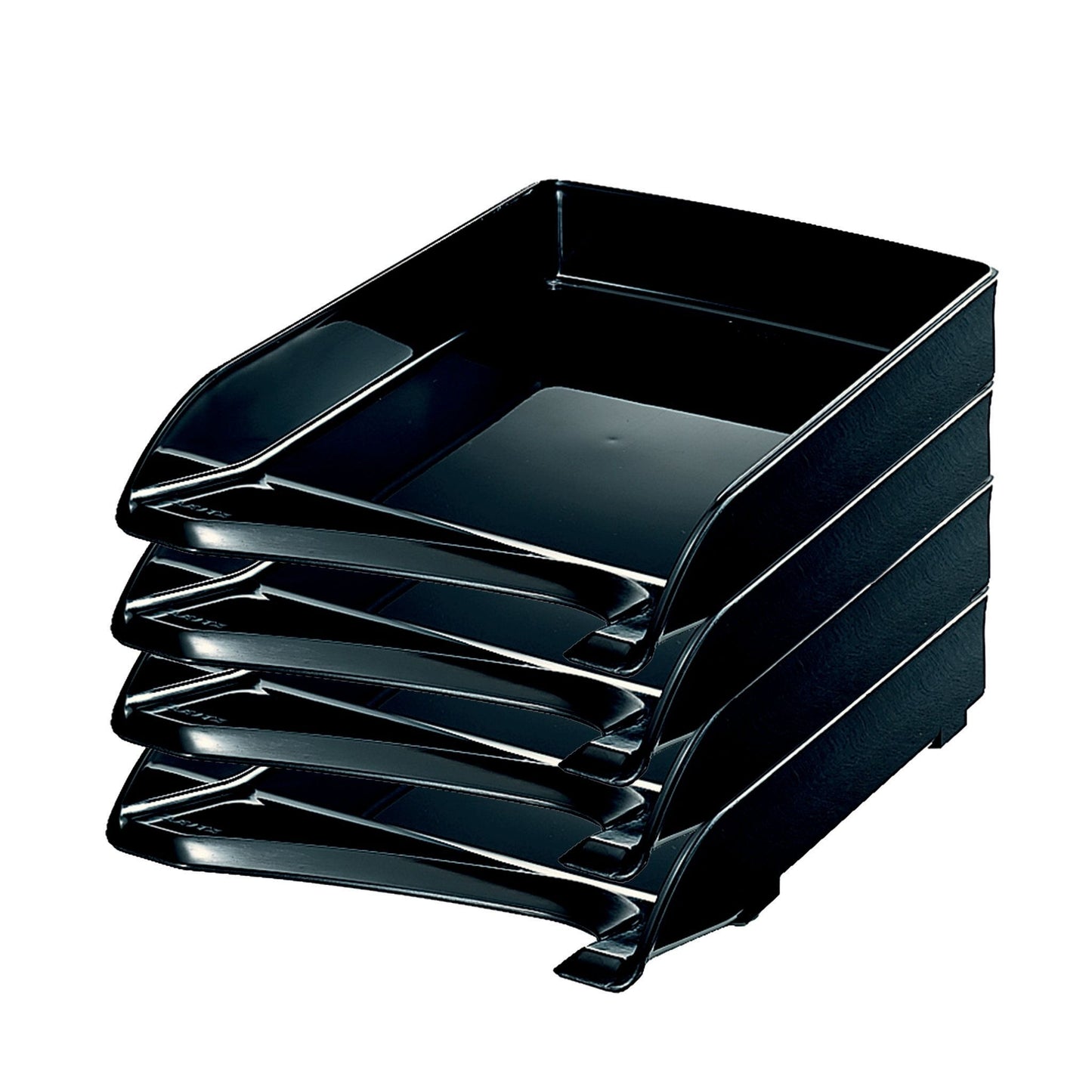 Leitz 5220 A4 Zwarte Plastic Brievenbak - 2