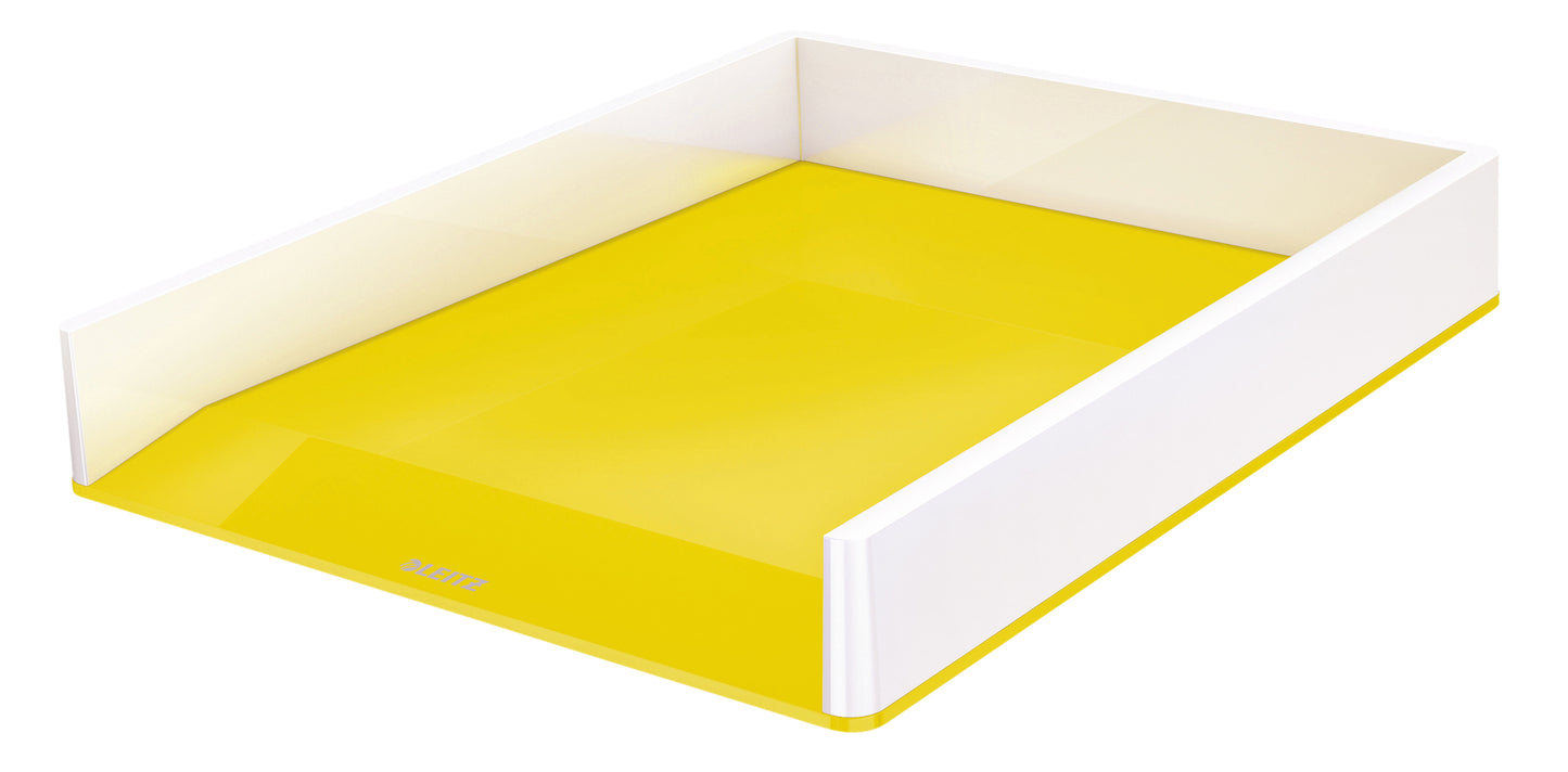 Leitz WOW A4 Brievenbak Wit/Geel