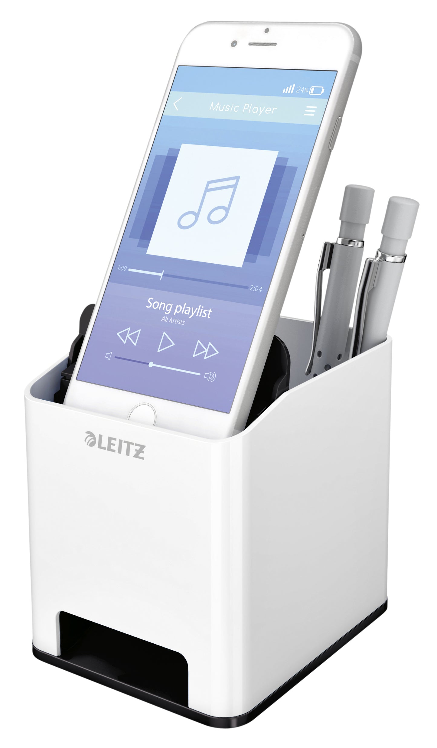 Pennenkhouder Leitz Wow Wit/Zwart - 2
