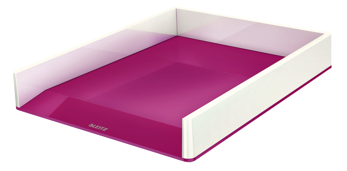 Leitz WOW A4 Brievenbak Wit/Roze