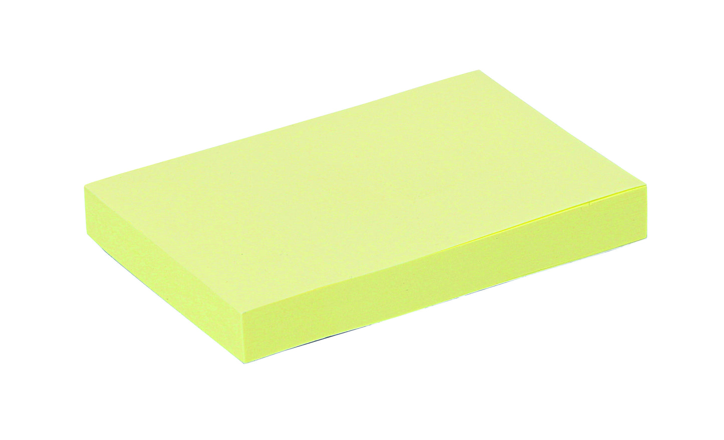 Quantore Zelfklevende memoblok 51x76mm geel, 100 vel