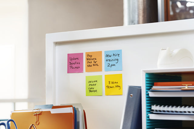 Post-it® Z-Note 76x76mm Super Sticky Assortiment, 90 vellen - 2
