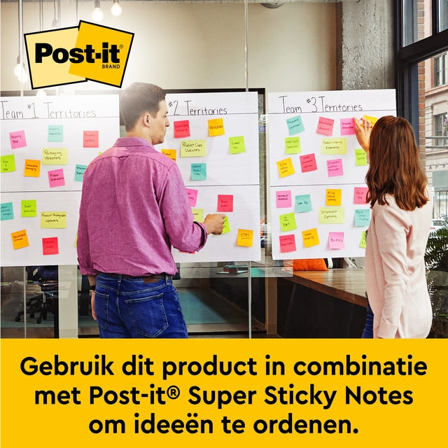 Post-it Meeting Chart Super Sticky 50,8x58,4cm voor dynamische sessies - 6