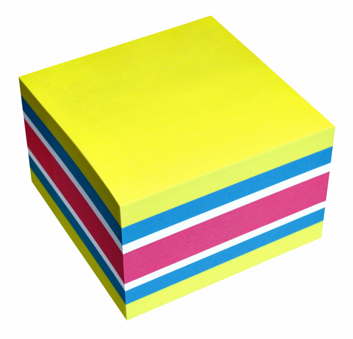Memoblok Info Notes Kubus 75x75mm 450 Vel Neon Assorti - 2
