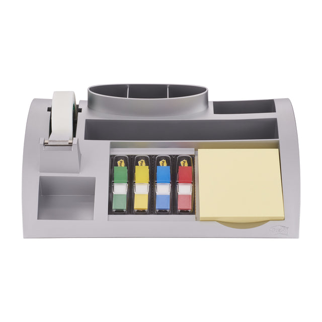 Bureau Organizer Post-it C50 Zilvergrijs inclusief accessoires