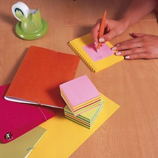 Memoblok Post-it 2028 76x76mm Pastel Roze Kubus - 3