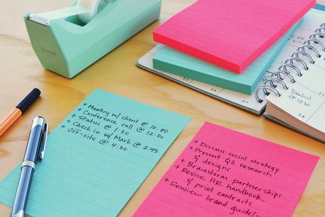 Memoblok Post-it 4690 Super Sticky 101x152mm Miami - 3