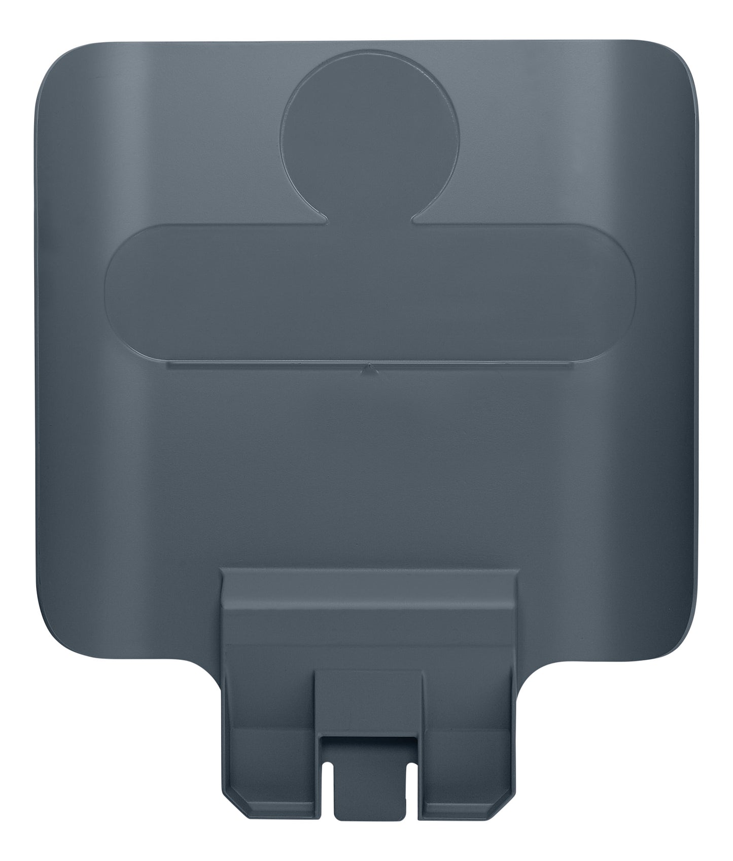 Rubbermaid Slim Jim RS Grijs Communicatiepaneel