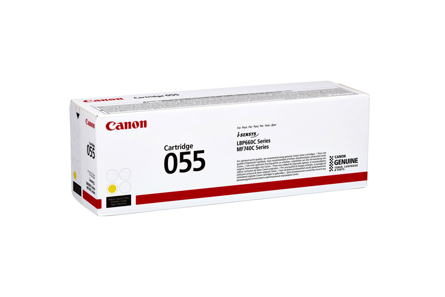 Canon 055 Geel Tonercartridge - Hoge capaciteit