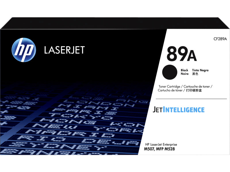 HP 89A CF289A Zwart Originele Tonercartridge voor Hoge Capaciteit