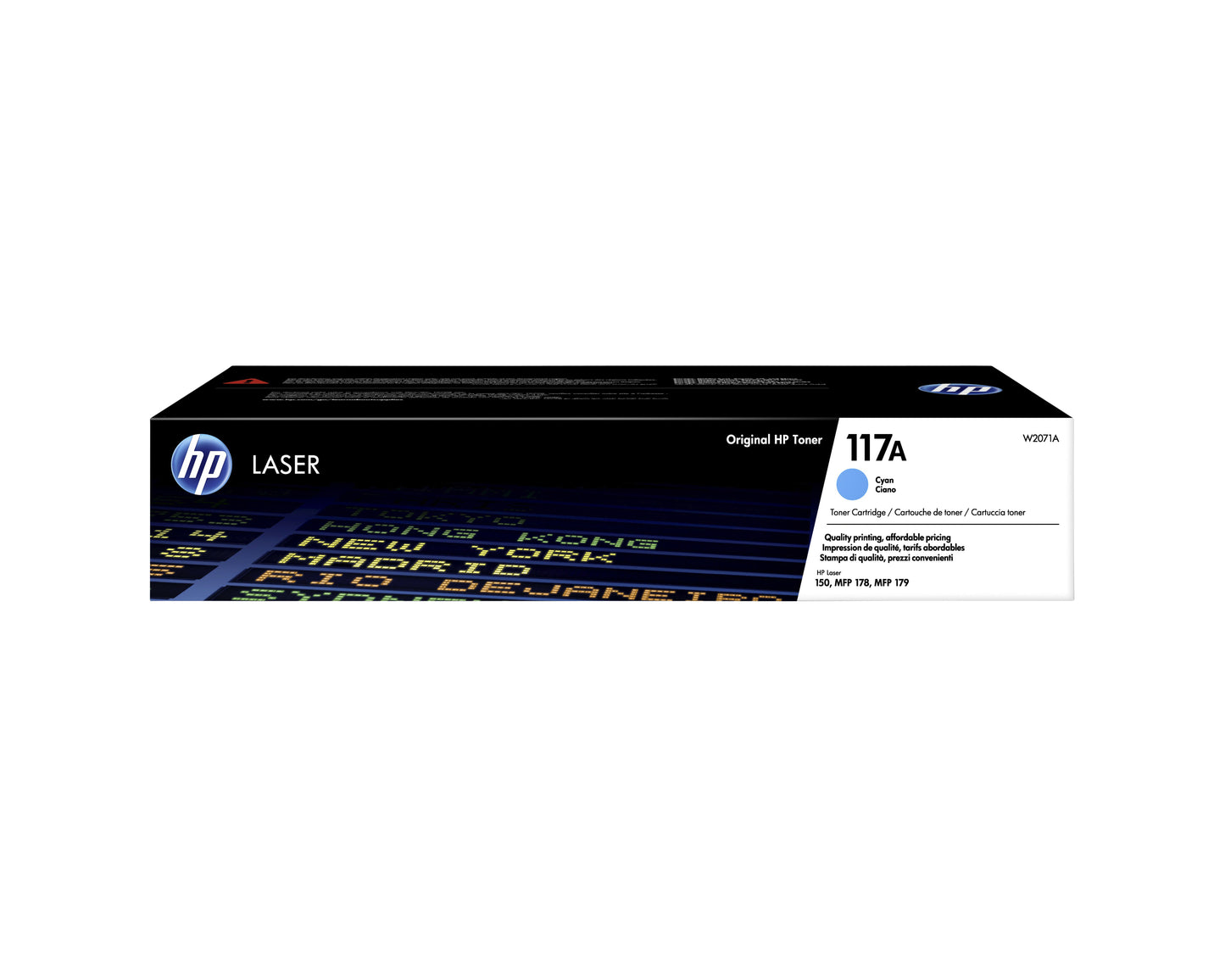 HP W2071A 117A Blauw Tonercartridge, 700 pagina's