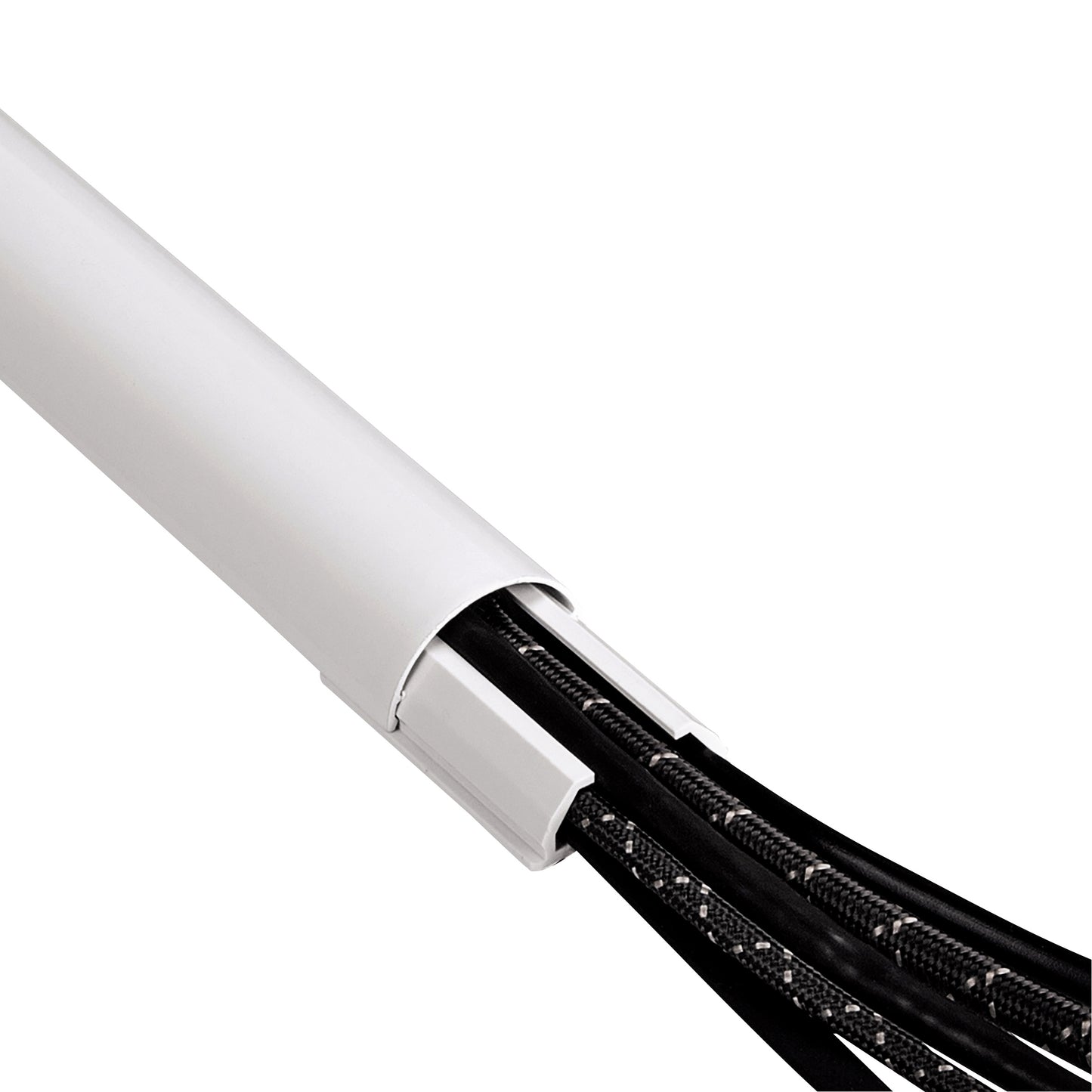 Kabelgoot HAMA Aluminium Half Rond 110-3.3-1.8cm Wit - 4