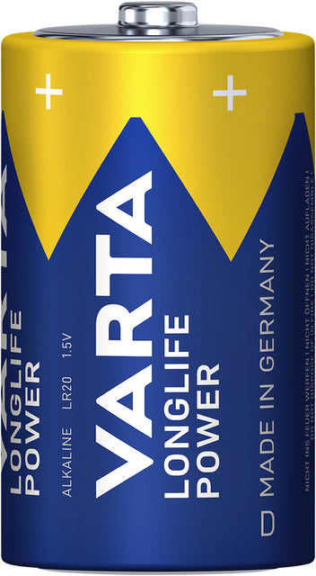 Varta Mono D High Energy Alkaline Batterij - 2