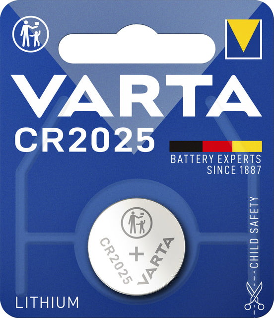 Varta CR2025 lithium knoopcelbatterij