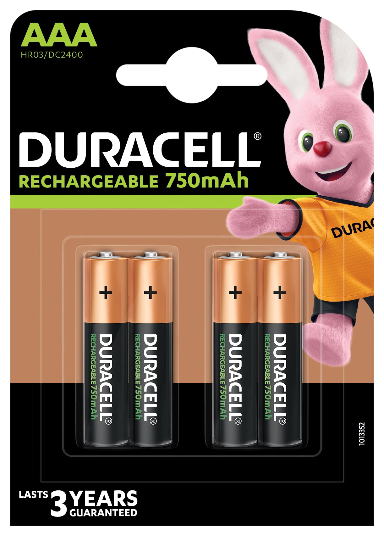 Duracell AAA Plus oplaadbare batterij 750mAh