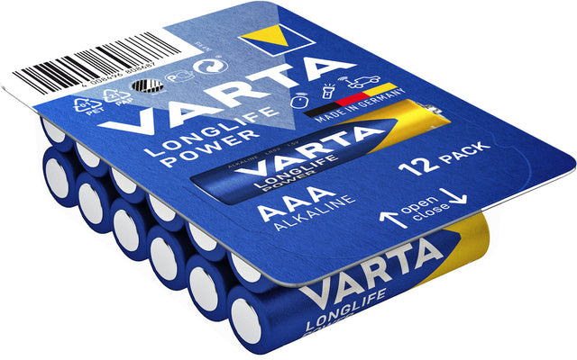 Varta AAA High Energy batterijen 12 stuks