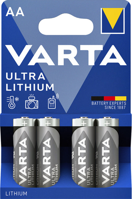 Varta Ultra Lithium AA Batterijen 2 Stuks