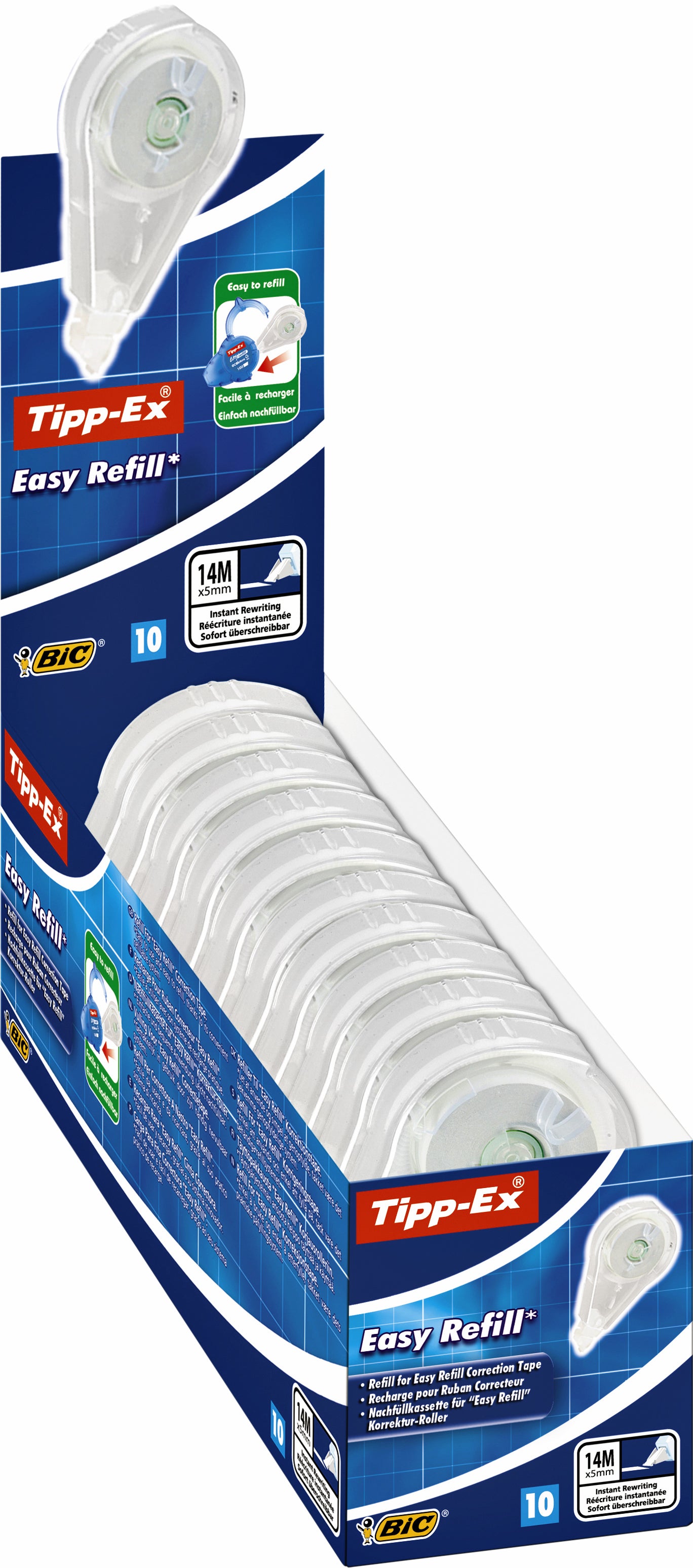 Navulling Correctieroller Tipp-Ex Easy 5mm - 3