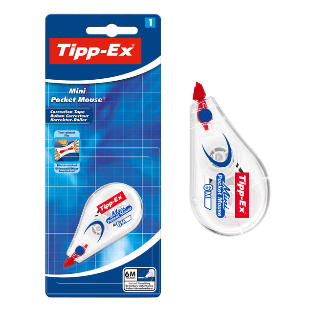 Correctieroller Tipp-Ex mini pocket mouse 5mm, 6m - 2