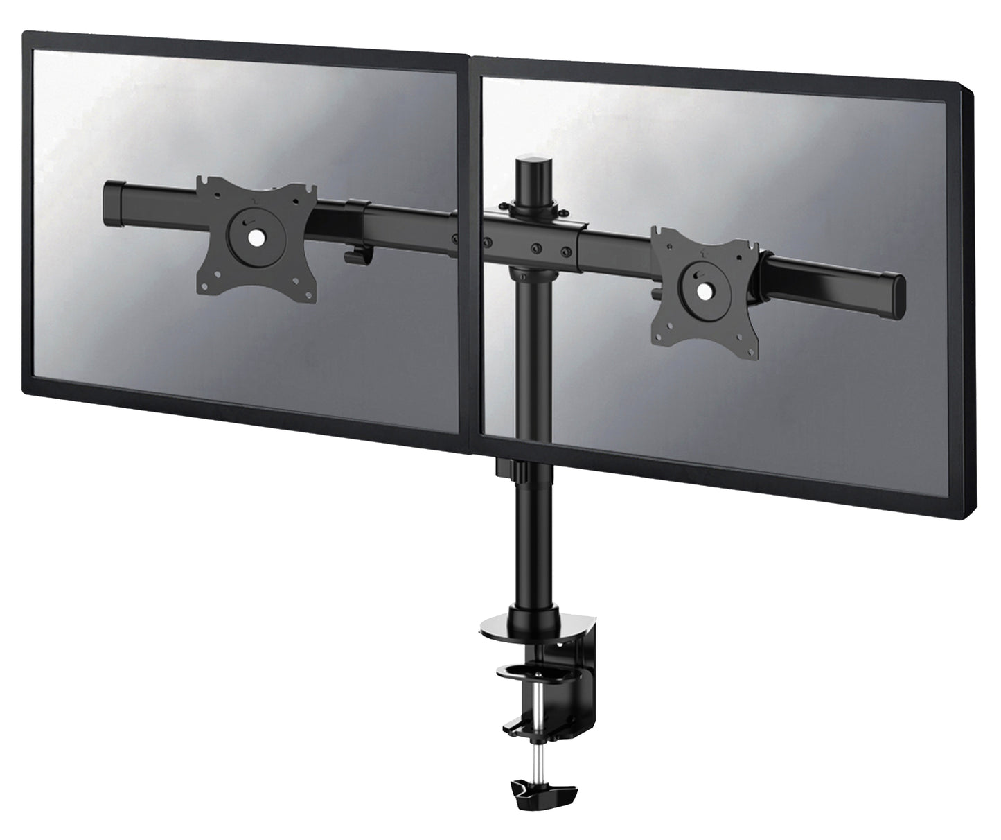 Neomounts DCB100 Dubbele Monitorarm 10-27 inch Zwart