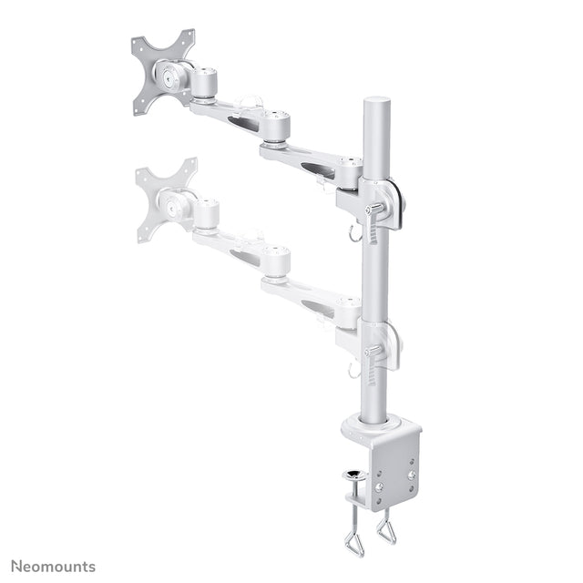 Monitorarm Neomounts D935 10-30" Klem Zilver - 5